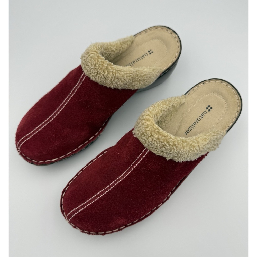 Naturalizer Women's Clogs 8.5 Fur Lined | Used, Good Condition